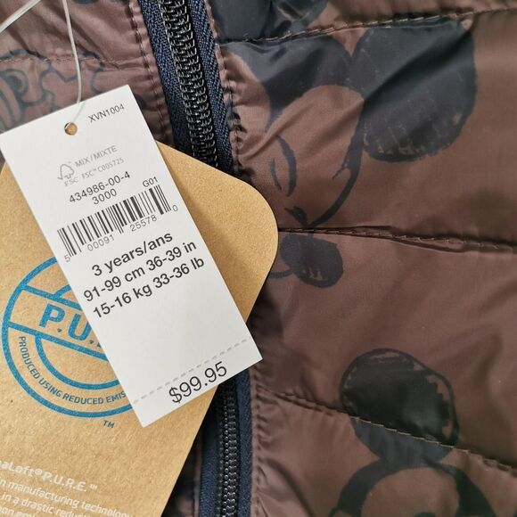 New Gap Disney Mickey Mouse puffer coat - Picture 4 of 5